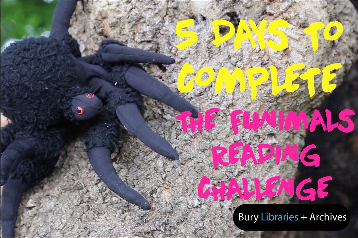 BuryLibraries's tweet photo. You still have 5 days to complete the #Funimals #SummerReadingChallenge. All completed entries will be entered into our special prize draw #childrensreading https://t.co/xMHYxaDDbV
