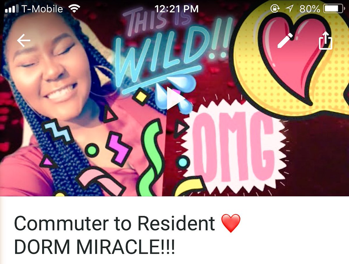 lwallace563's tweet photo. Commuter to Resident ❤️ DORM MIRACLE!!! https://t.co/uQgTXT0cQ9 via @YouTube https://t.co/MMPcSGO9o2