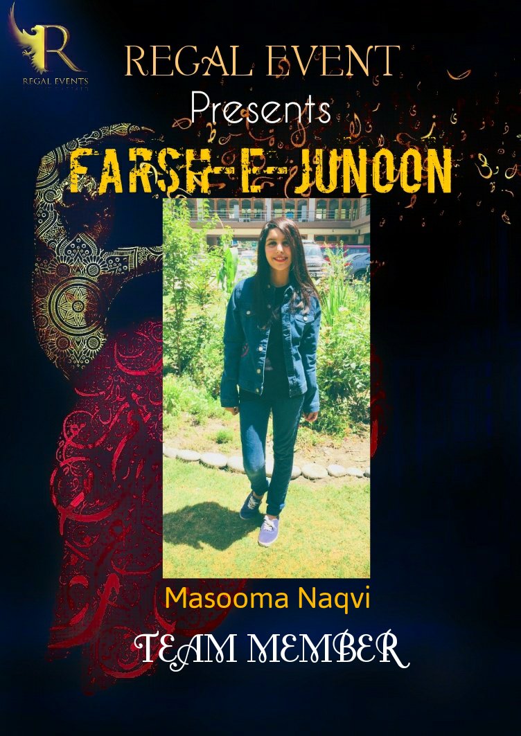 regaleventpk's tweet photo. Contact for Farsh-e-Junoon night passes
Numbers:--03171057584
Follow us on social media portals:
https://t.co/0hfcqCfgRD
https://t.co/meBrbKzHbE
https://t.co/KMzCnUFR4u
https://t.co/0tuWddD2Of
Use Hashtags in your post
#RegalEventpk
#JiyeRegal
#TeamRegal https://t.co/ozGV0qtYrv