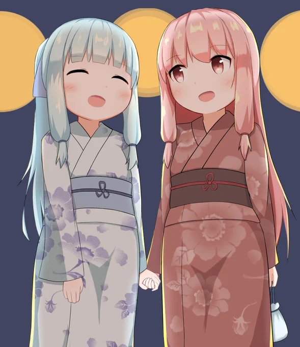 琴葉姉妹と浴衣 