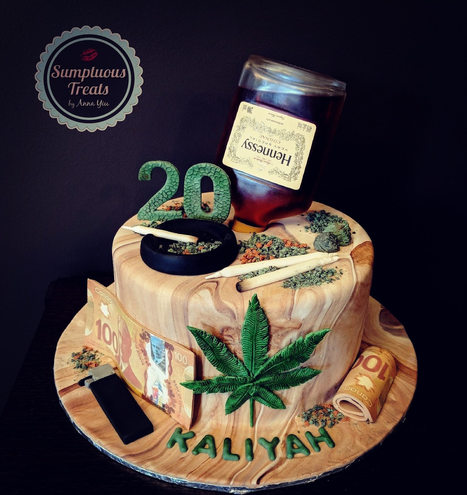 Торт с марихуаной