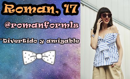 LADIENTES00's tweet photo. ¡FELICIDADES @romanformos ROMAN, ESTAS DENTRO!🥰

~Quinto concursante oficial de #GHStars1

👁️ https://t.co/Yf63jfQ8HS