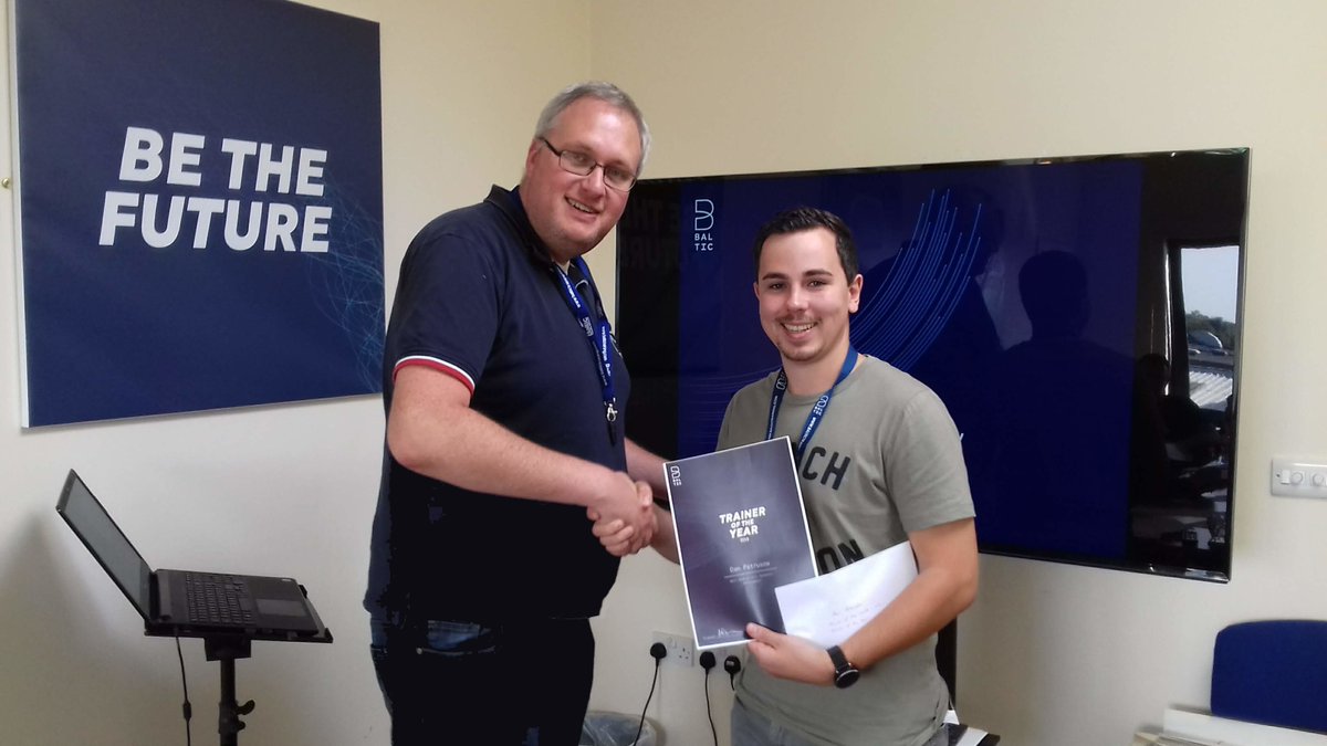 BalticTraining's tweet photo. The winner of our Trainer of the Year award is...

Dan Petrusow! He is being recognised for his outstanding work as a technical trainer. Congratulations Dan, well deserved.

#Success #Recognition #Training https://t.co/ROP8Ocew7T