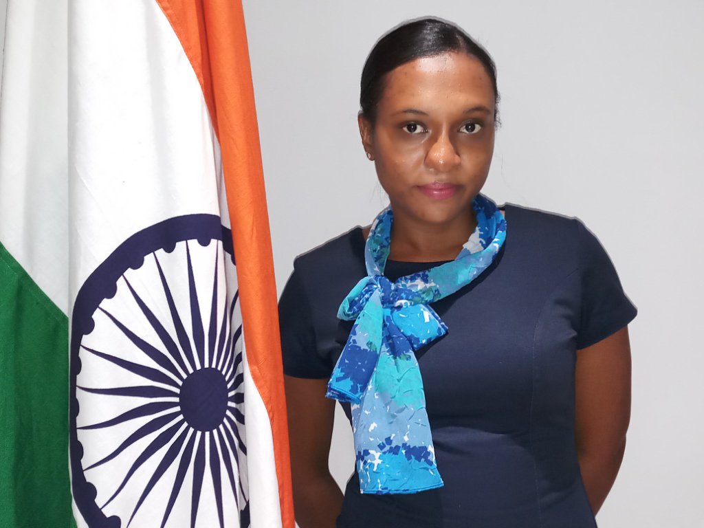 hci_seychelles's tweet photo. Ms Emma Valentin from Development Bank of Seychelles, has been nominated by GOS for undergoing training in the course “Asset Liability Management in Banks &amp; Financial Institutions” at the National Institute of Bank Management, Pune, India, under the ITEC Programme of GOI https://t.co/vy35Ub5ft1