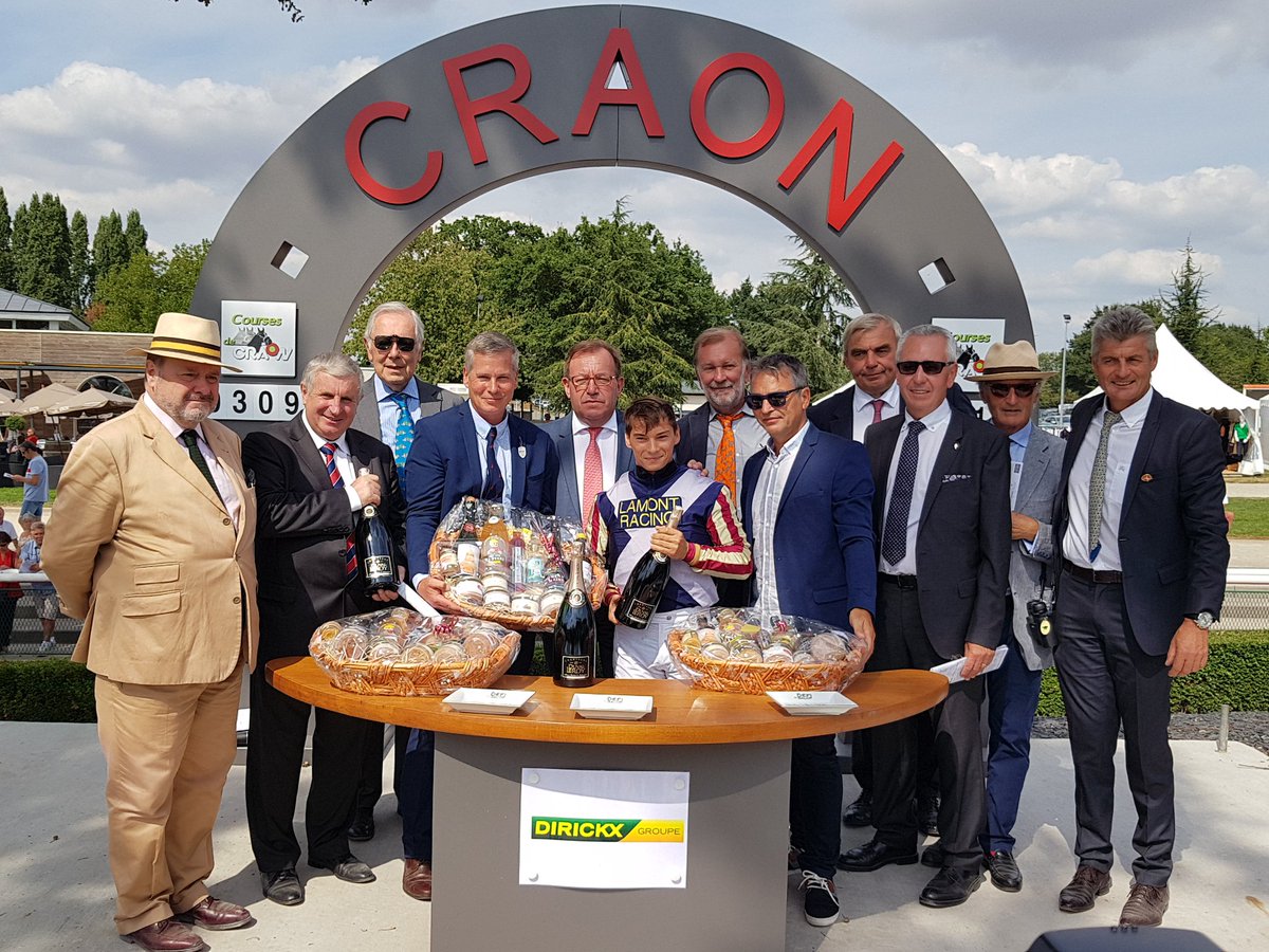 Hippodrome53400's tweet photo. 🏆🏆Victoire britannique dans le #défidugalop - Prix #Dirickx - Grand prix de la ville de craon avec la victoire de Maifalki (Alexis Badel).
French King (8)
Arrivée : 5 - 8 - 7 - 4 - 1 https://t.co/SNV3ffDJex