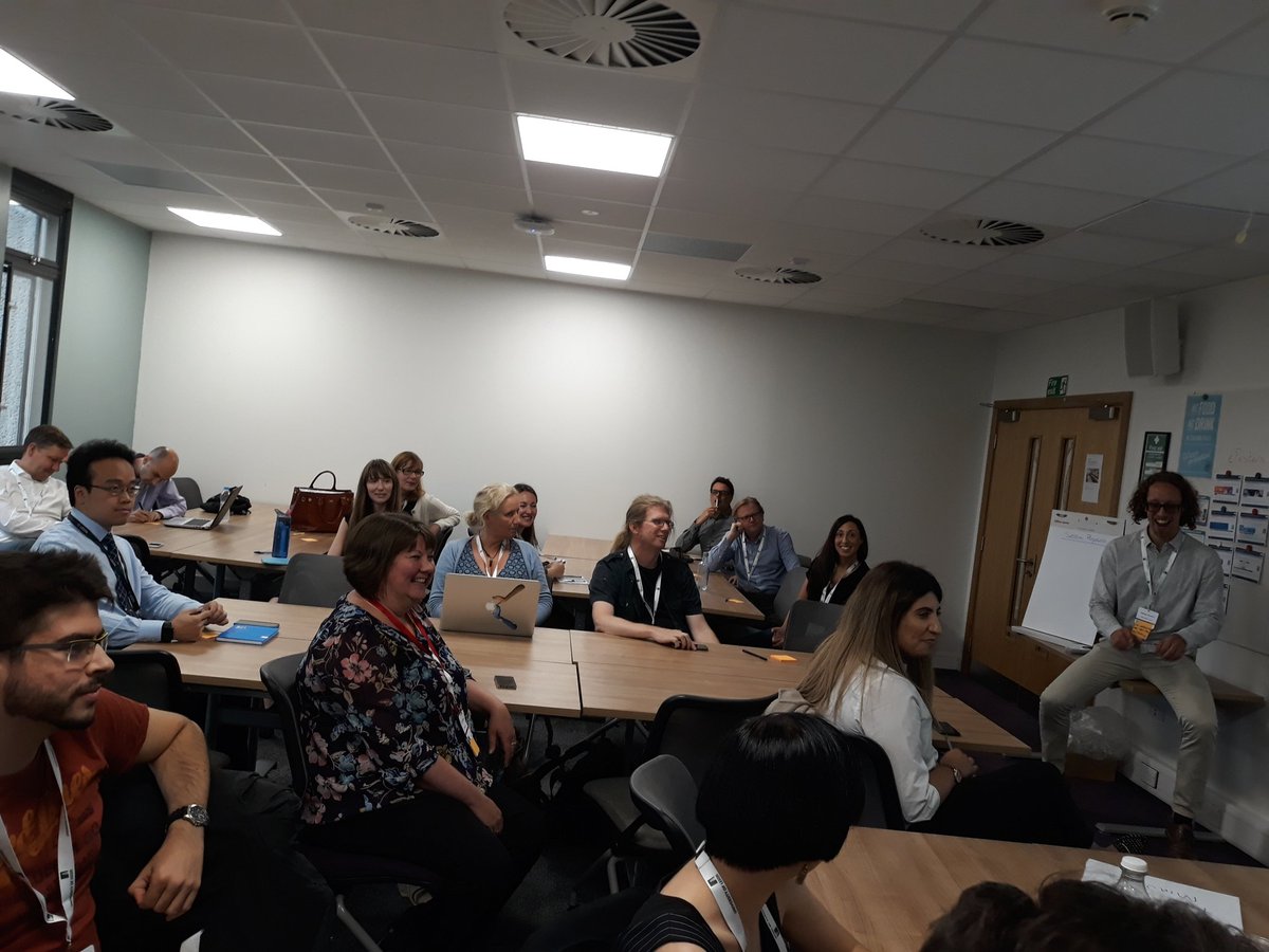 P__Antoniou's tweet photo. First BarCamp participation in #CCTEL #ectel2018 workshop. #Collaborative #research activities https://t.co/4nAmZpoj7H