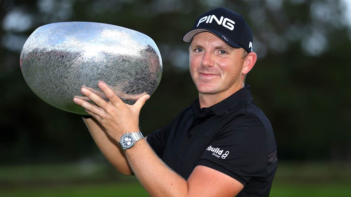 COJSAOpen's tweet photo. Triple threat 🏆🏆🏆
#BMWSAOpen participant - @mattsjwallace claims his 3rd trophy this season and 4th of his career on the @EuropeanTour with a nail biting finish to the #MiD18 tournament. https://t.co/VZItgiXE9e
