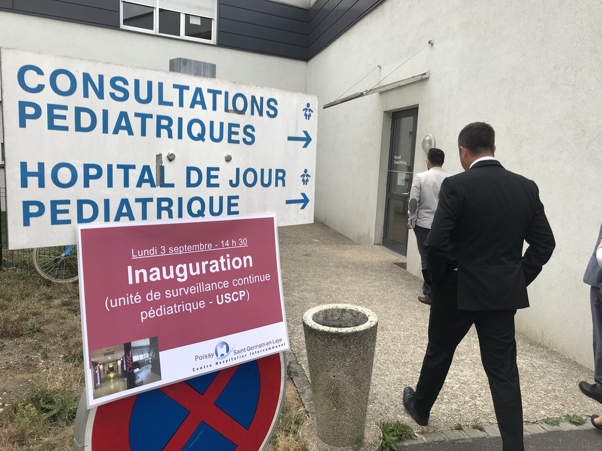 KARLOLIVE's tweet photo. J'inaugure ce jour l'unité de surveillance continue pédiatrique du CHI de Poissy. Je tiens à saluer l'effort de modernisation que nous avons entrepris tous ensemble pour un nouveau CHIPS ! https://t.co/hwPA8oaheF