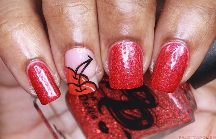 New Post on A Lotta Polish: 31 Day Nail Art Challenge 2018: Day 1 | wp.me/p7G7OG-bl