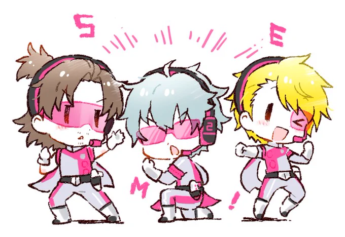 >ちびμ`sの絵柄のS.E.Mが見てみたいです…!!! https://t.co/98x6JS1oit #odaibako__akame
ゆくぞ!情熱のポーズ! 