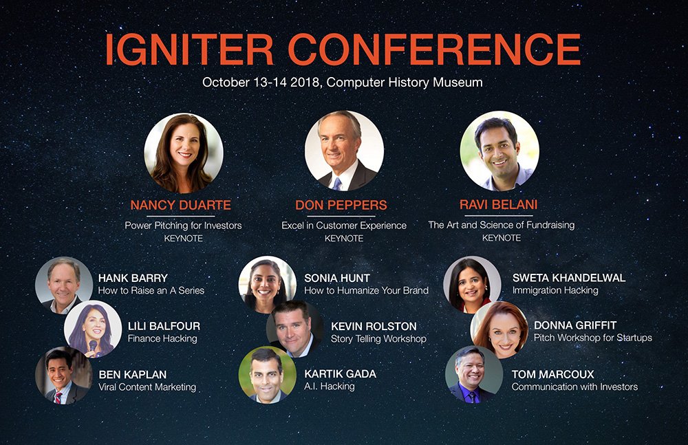 igniterSV's tweet image. ☝ Last day to get IgniterCon Super Early Bird tickets (for $250!!!) - mailchi.mp/cf011fbfd51c/l…