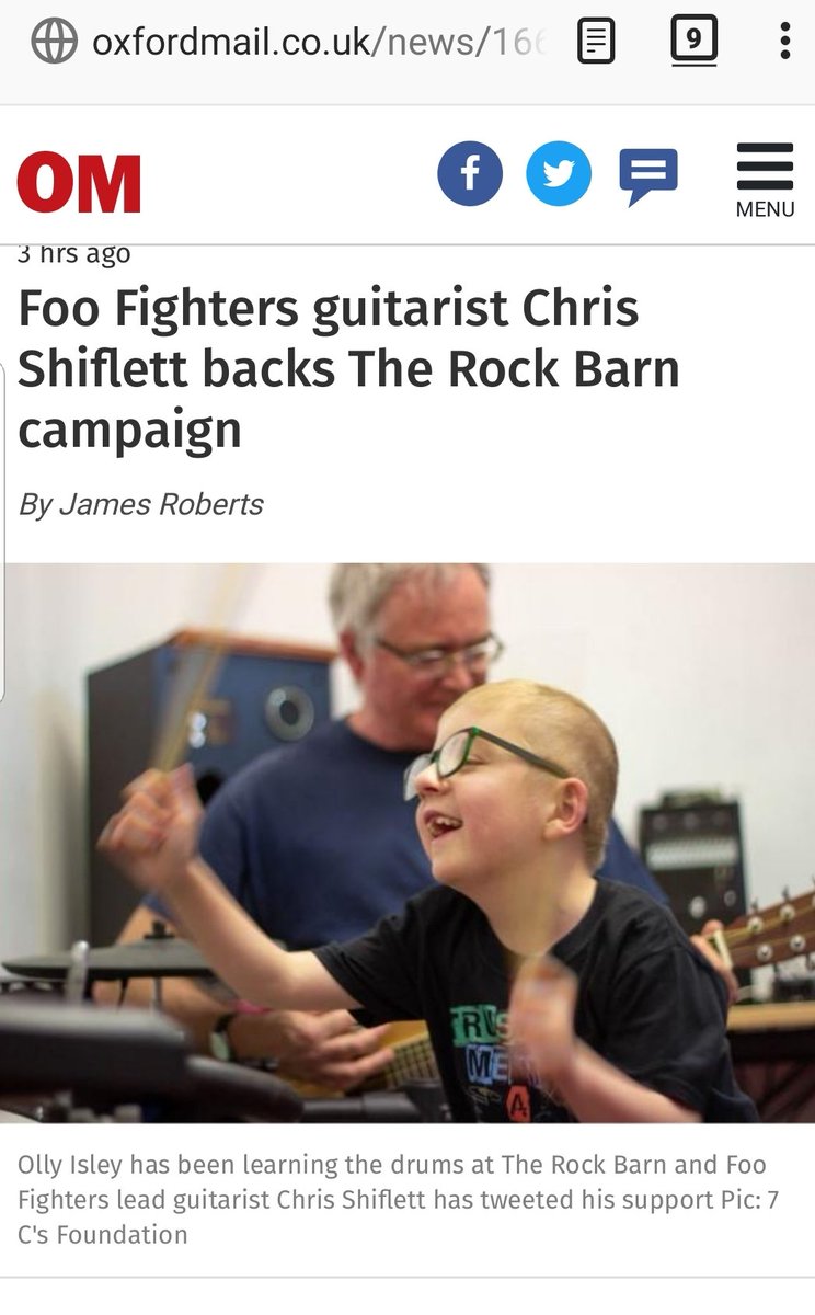 muzoakademy's tweet photo. Hey @GaryBarlow have you been reading the Local Press? 

We've had shout outs from @foofighters @ChrisShiflett71 @KaiserChiefs @Rickontour @ENTERSHIKARI @TheFarm_ @DuffMcKagan @Rev_Dr @stebe 

We'd love some help from our superstar neighbour. Will you help us #savetherockbarn? https://t.co/MXr5eh6Eot