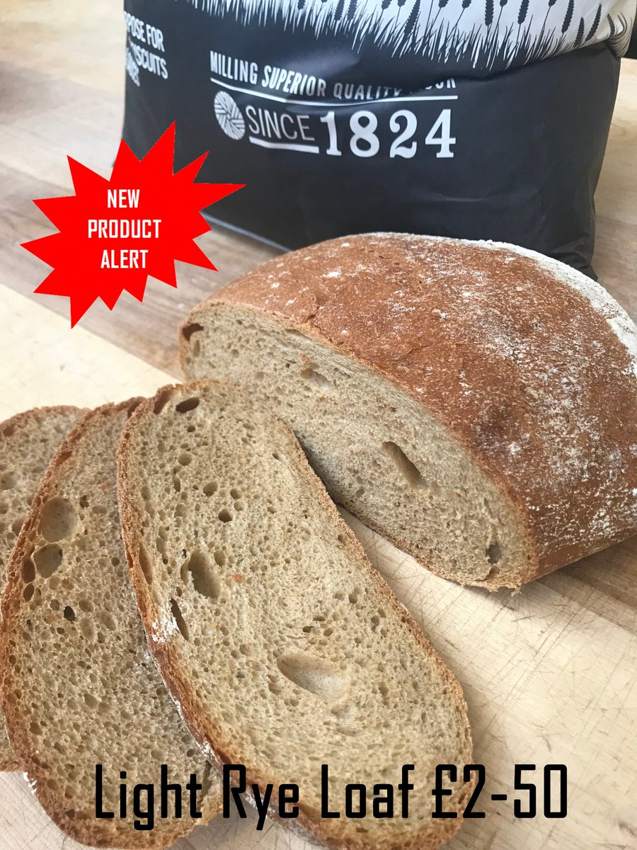 DorringtonsLtd's tweet photo. 🍞New Product Alert 🍞
Our Light Rye Loaf is now available in store - Amazing with butter &amp; jam or warmed in the oven as a snack! #bread #dorringtons #newline #localbakery #shoplocal #yummy #rye #rustic #breadandbutter https://t.co/4a9cELTtHZ
