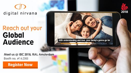 Digital_Nirvana's tweet photo. Connect with your global audience with customized #SubtitlingSolutions from #DigitalNirvana. To know more, schedule a meeting with us @IBC2018 in #Amsterdam @Booth no. #14.D05. Schedule meeting https://t.co/UEkDLpyUc2 https://t.co/FOMReV0hOs