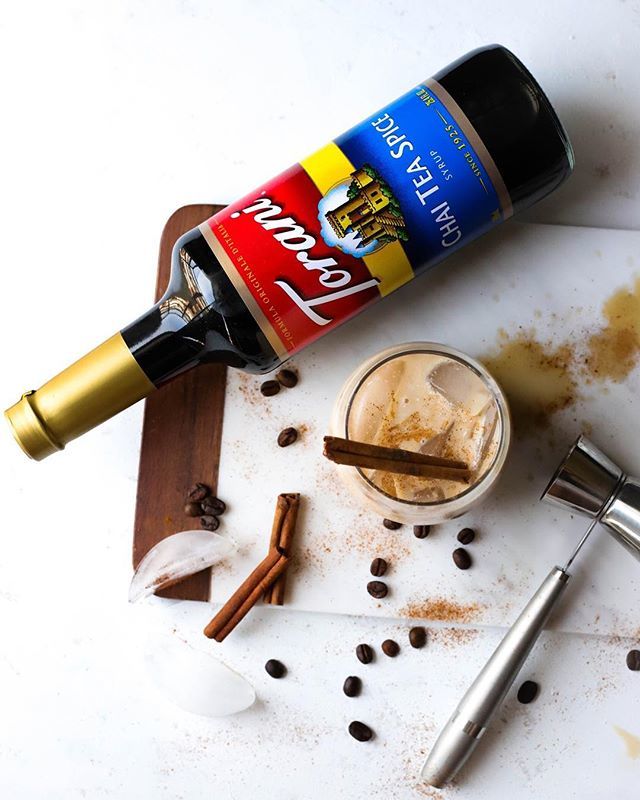 gannskitchen's tweet photo. Oh my gosh. September already?! We are soooo close to Fall (my favorite). And while some of you may be gearing up for #PSL season, I’m looking for NEW flavors: like this irresistibly creamy Chai Tea White Russian (yep). Made with the ever-awesome @Torani… https://t.co/OCpfYPsvk2 https://t.co/uOKnZPrgze