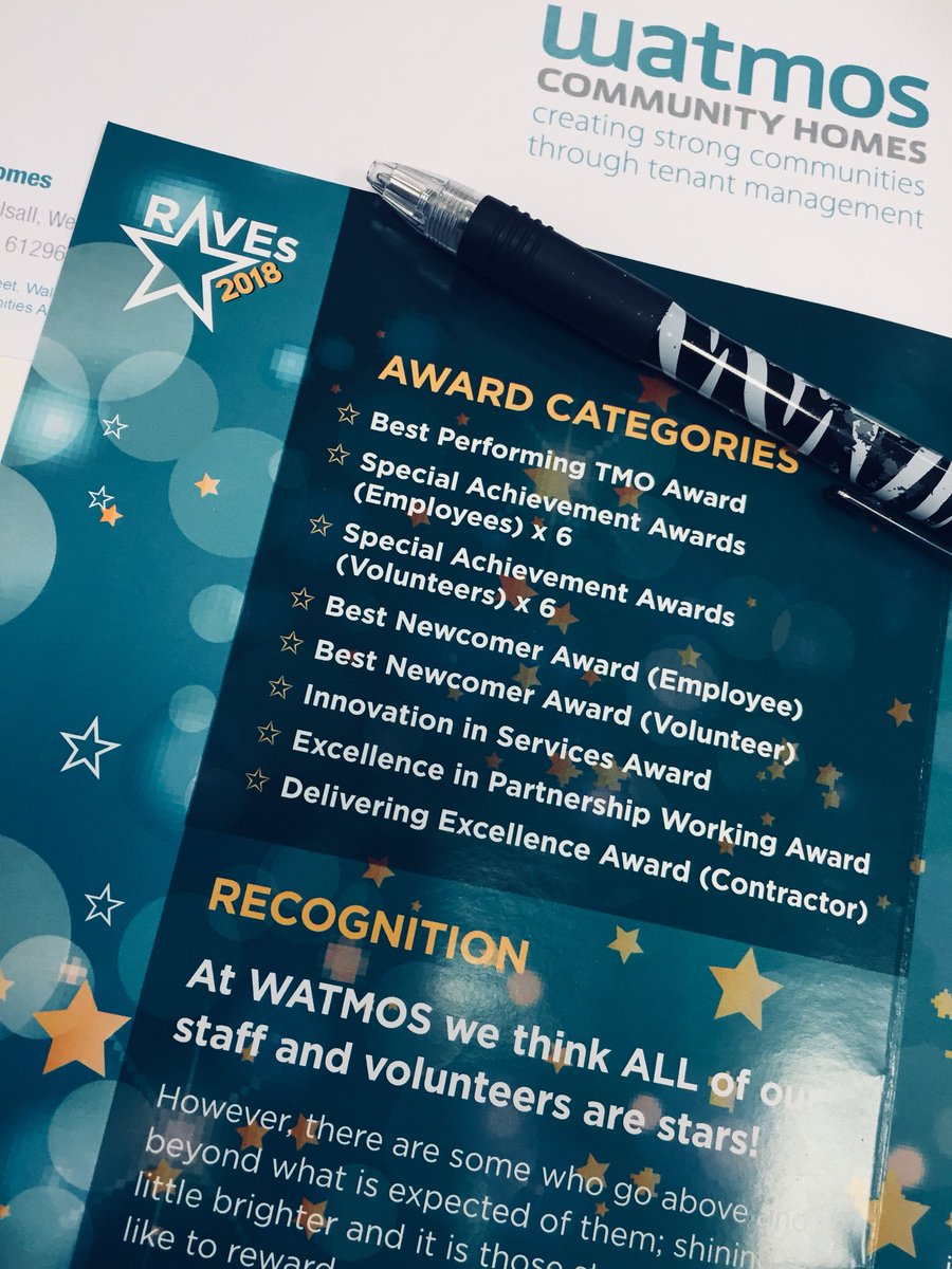 Fran_Broomhall's tweet photo. Just handed in my #nominationform for @WATMOS_CH RAVEs. Always important to recognise the achievements of employees and volunteers who go above and beyond to make #tenantmanagement  work #watmos_ch #RAVES2018 https://t.co/3txxnDWNBc