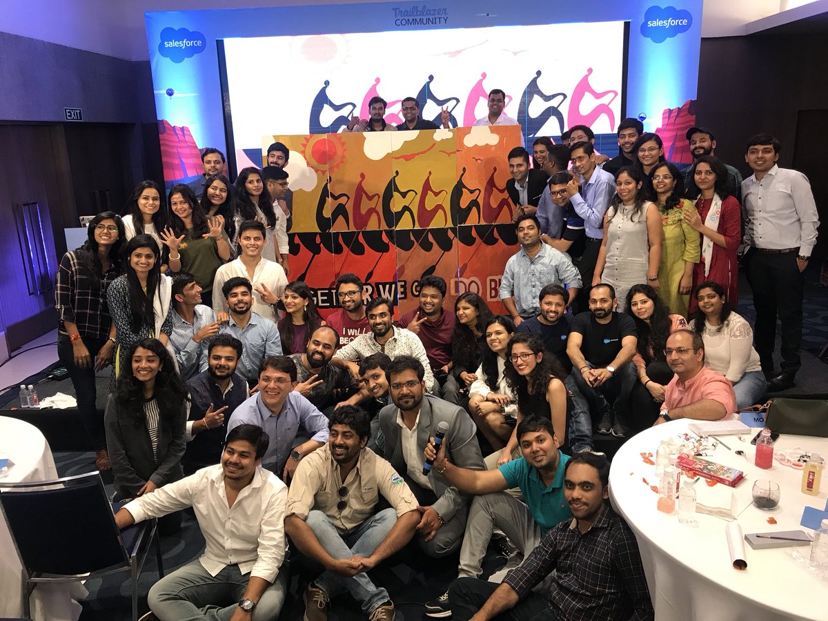 shruti4chess's tweet photo. September 1st witnessed one of the major events in our Indian #SalesforceOhana #TrailblazerCommunity – #CommunitySummit2K18. We cherished all the community achieved so far &amp; envisioned what we could do to make it even awesome. Here is a recap of the same - https://t.co/2n9GV3RAaa https://t.co/uUvZ7P4PVq