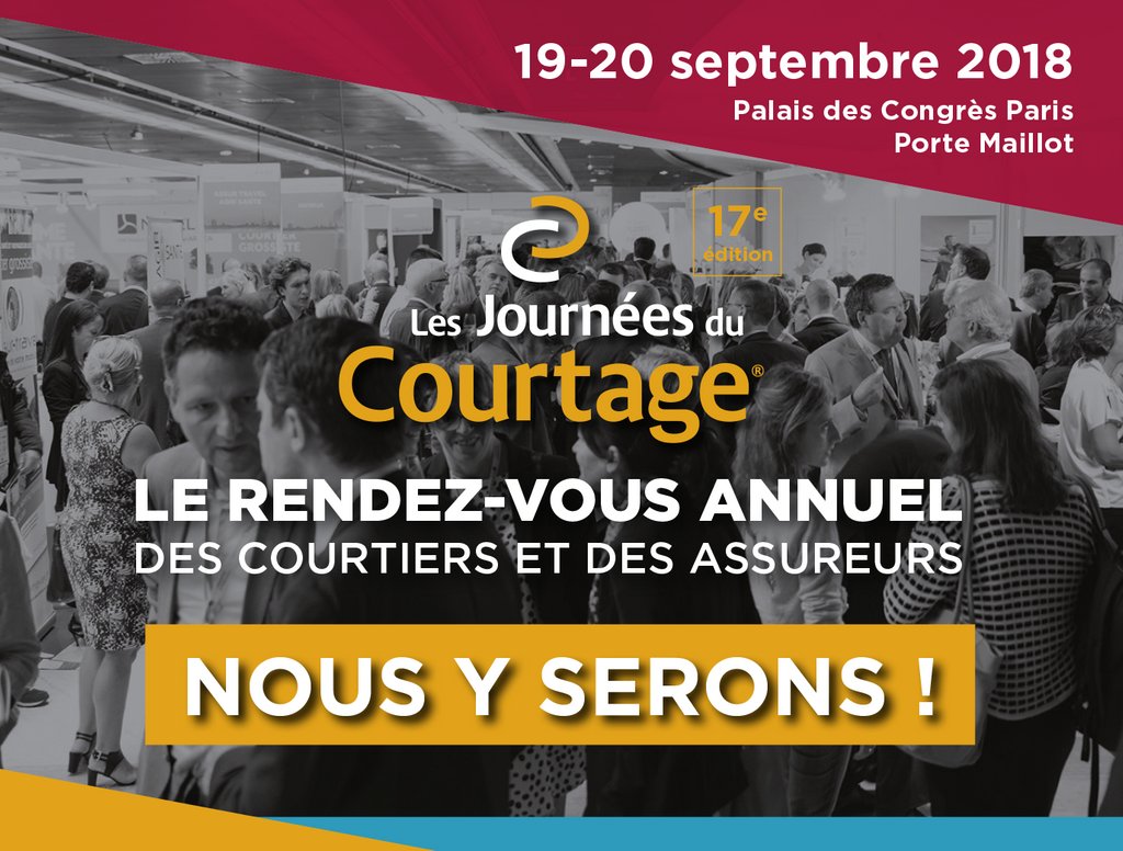OtherwiseFR's tweet photo. Otherwise présent aux @JDC_Courtage les 19 et 20 septembre 2018. Rendez-vous sur le stand OTHERWISE, DIGITAL FACTORY pour en savoir plus et intégrer une offre de produits inédite en France. #assurancecollaborative #assuranceparticipative https://t.co/R6ebV26H4y
