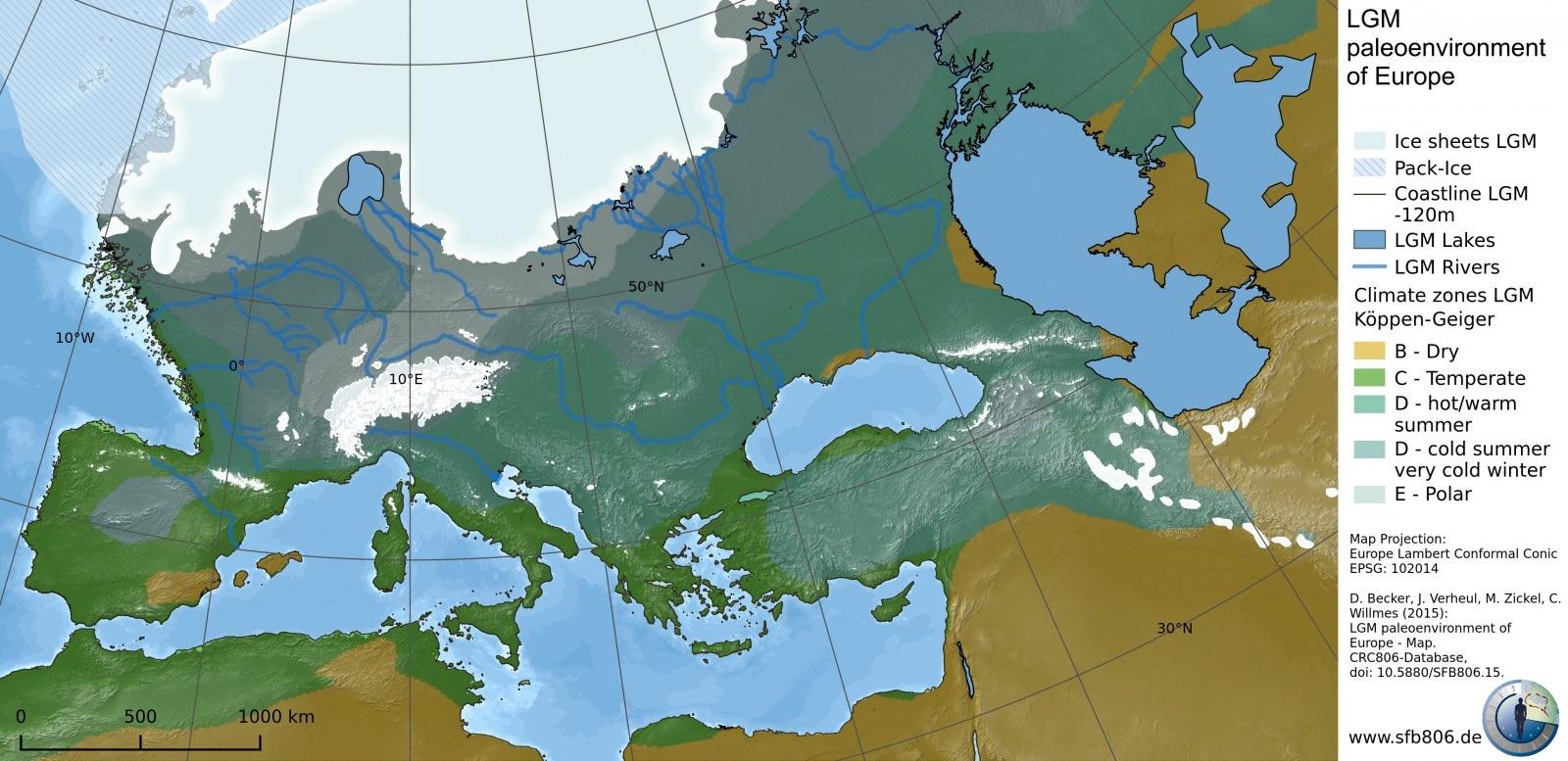 Ice Age Interactive Map Twitter 上的Onlmaps："The Last Ice Age In Europe #Map #Maps  Https://T.co/Bv6Xceu6Di" / Twitter