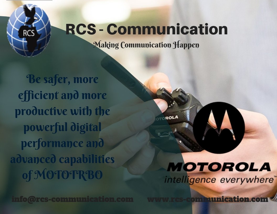 RcsCommn's tweet photo. Get the BEST of #two-way #radios with digital technology and enjoy #integratedVoice and #dataCommunication, #increasedCapacity, #enhancedFeatures and #exceptionalVoiceQuality across the city and around the globe. @MotoSolutions @RcsCommn https://t.co/JvweGLFmNm