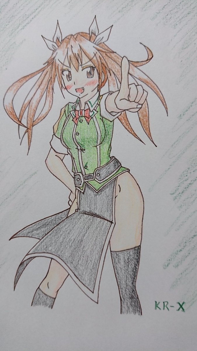 #艦これ版真剣お絵描き60分一本勝負_20180903
利根である 