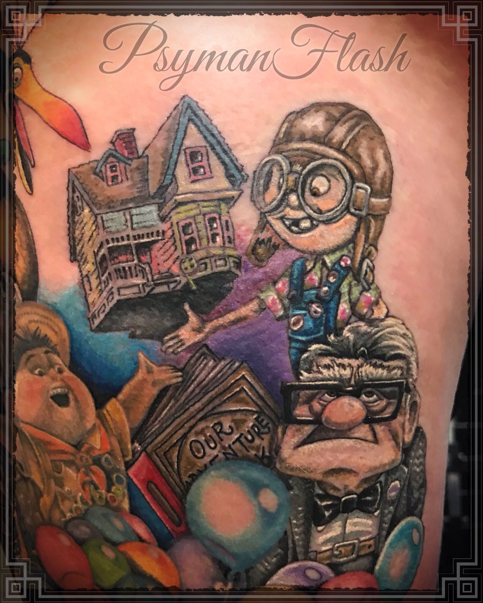 Got to finish this piece last week!had so much fun with this #MondayMotivaton #up #pixar