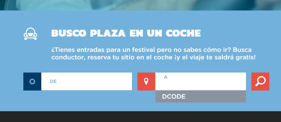 Coche compartido para ir al <a href="/dcodefest/">Dcode Festival</a> este sábado en #Madrid. 🎤
Más de 280 personas han registrado sus viajes en #VWDrivingMusic para compartir vehículo rumbo al festival. 
➡️comunicacion.volkswagen.es/actualidad/not…