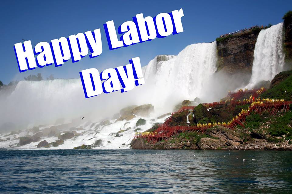 GrayLineNiagara's tweet photo. From all of us here in #NiagaraFalls, #HappyLaborDay ! https://t.co/RxHwZRkozU https://t.co/pkZ7QBTvzF