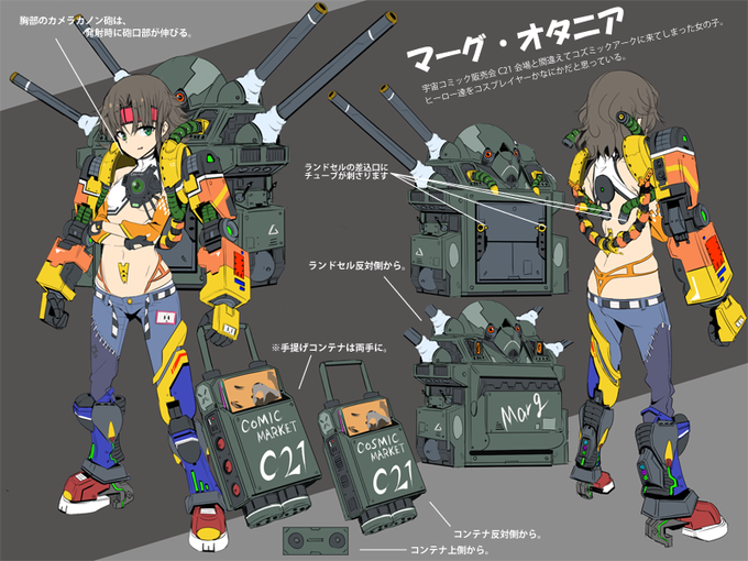 コズミックブレイクのデザコンに出した子。
締切日延長だったら色々描き足したい・・・。 