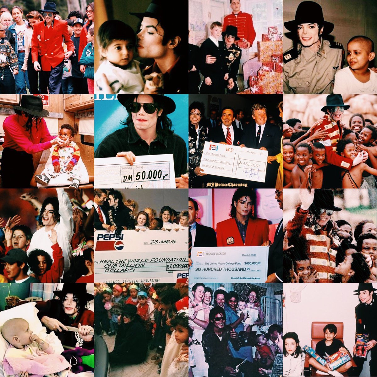 kary_7ok's tweet photo. "I hate to see suffering, I hate to see people in need, and I feel God gave me a gift, and I have to use it responsibly by giving back, and I’ll do it until I have pennies left or the good Lord calls me home." #MichaelJackson https://t.co/aEbntBITDD