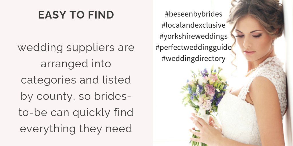 The Perfect Wedding Guide to Yorkshire (@pwgyorkshire) on Twitter photo 