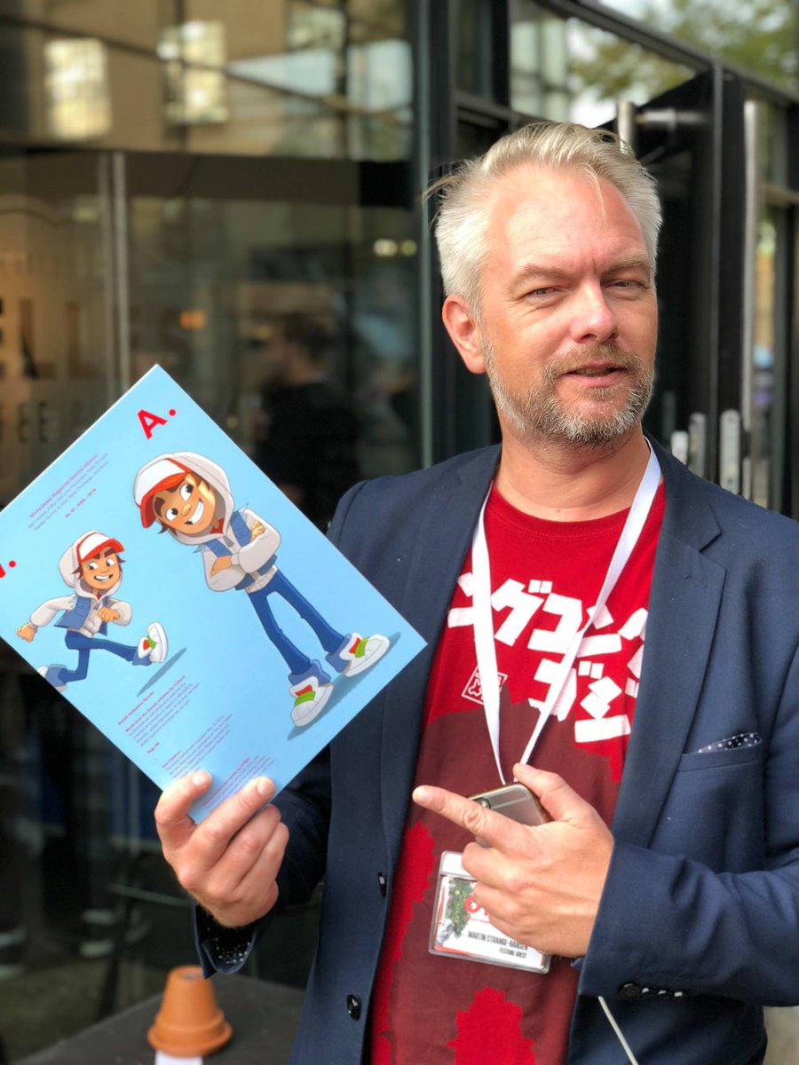 subwaysurfers's tweet image. Jake’s been charming himself into the hearts of Denmark’s best actors and directors at this year's @OdenseFilmFest (#OFF18). Cheeky lil’ fella 😎