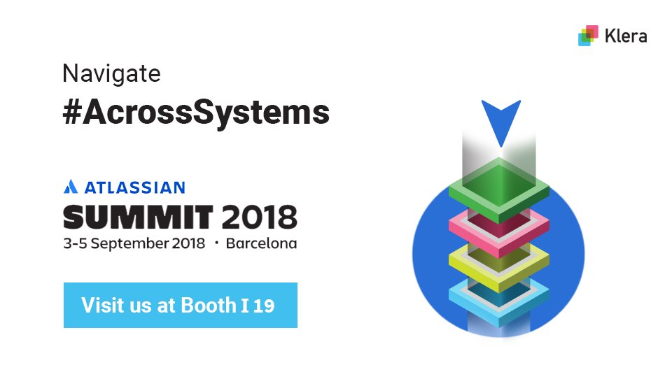 Klera_io's tweet photo. Want a single unified interface that helps you navigate seamlessly across disparate systems instantly? Come visit #Klera at booth I19 at #AtlassianSummit to experience the new paradigm. #AcrossSystems #InfiniteExploration https://t.co/K5uPdaKXoZ