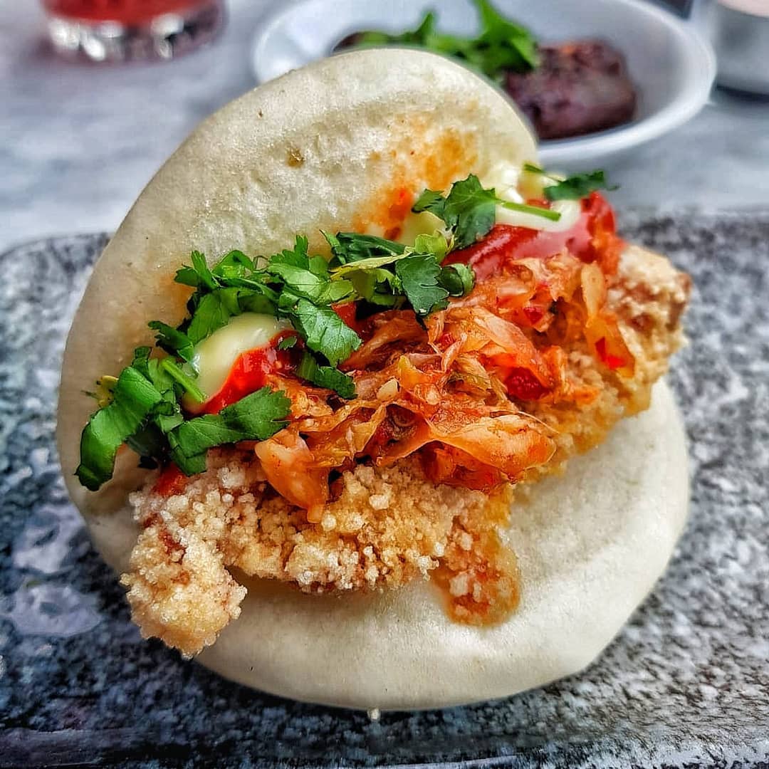 Tomorrow is the FINAL day of our residency on the South Bank at @rumpusroomldn at @mondrianldn! Pop by for lip-tingling baos and dreamy river views. 🤸 Photo by instagram.com/londonfoodfatty