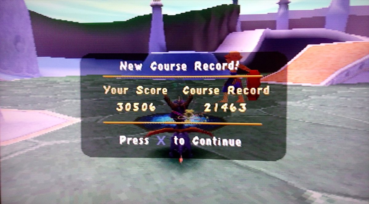 DarkrageHero's tweet image. My biggest record! Can&apos;t wait to beat this record in a remaster😁 #SpyroYearOfTheDragon #SpyroReignitedTrilogy