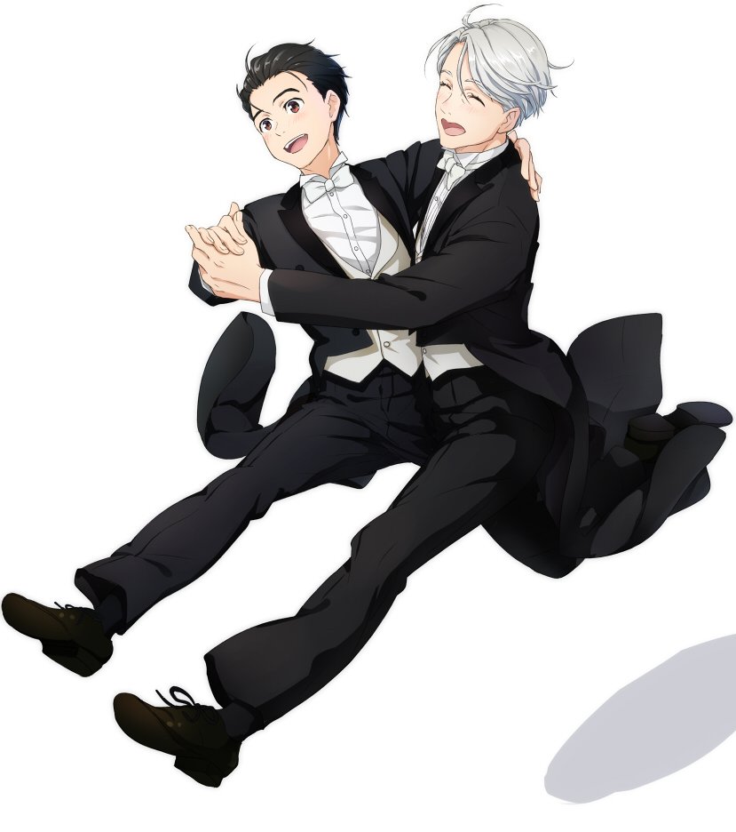 踊る写真を見るともれなく師弟に変換される病の発作が起きたのでコレ置いていきますね。
鬼ハードなクイックステップをめっちゃ楽しそうに踊る師弟が見てみたかったんだ…

#踊る師弟はYOIぞ　#ヴィク勇