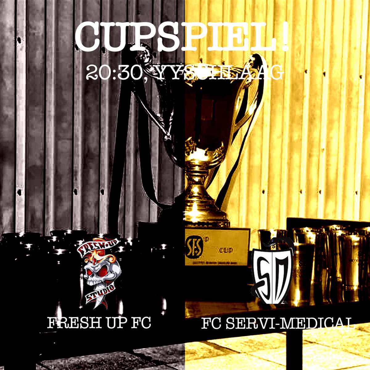 freshupfc's tweet photo. Im Cup sind wir gegen @servifc unglücklich ausgeschieden... https://t.co/3DWIh4mgLl