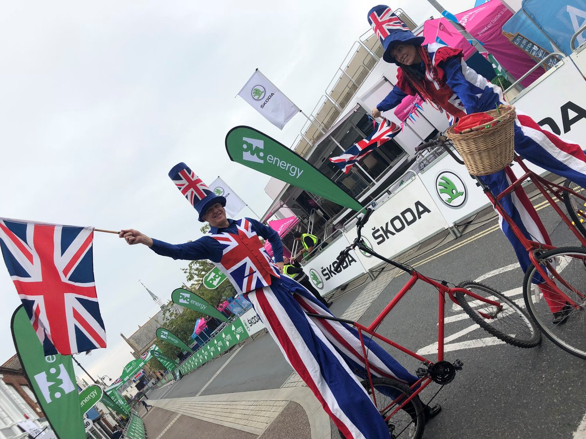 accordmarketing's tweet photo. Great to see Barnstaple ready for @TourofBritain today 🚴‍♂️🇬🇧 @DevonToB #OVOToB #Devon https://t.co/ulXOXNddLY