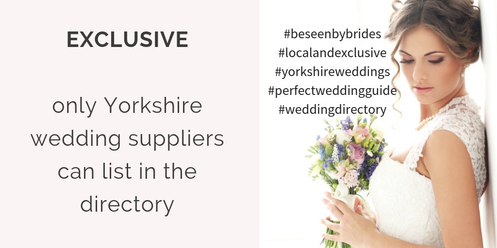 Why list in your local Perfect Wedding Guide? Here's reason number 2 ...... buff.ly/2MDkFr8