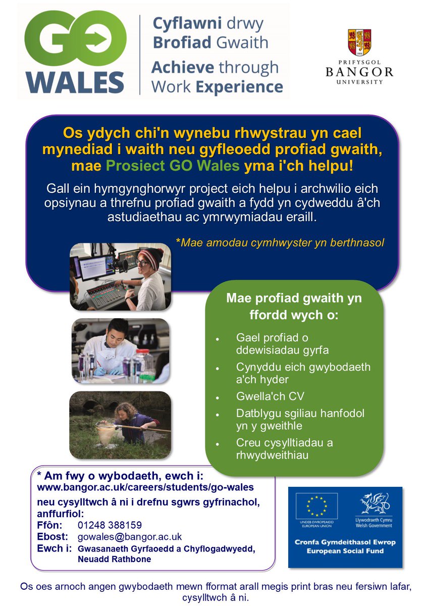 GO Wales Bangor (@gowalesbangor) on Twitter photo 