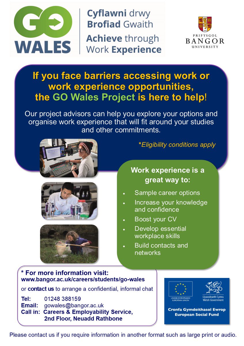 GO Wales Bangor (@gowalesbangor) on Twitter photo 