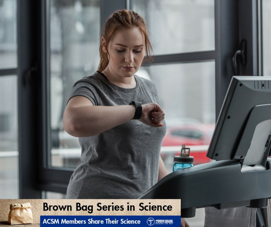 Mark your calendars for the next ACSM Brown Bag Series in Science installment: Using Wearables and Technology to Encourage Healthy Behaviors!

The FREE webinar will take place on Sept. 12 at Noon ET.
Register: ow.ly/BC4z30lDRgI