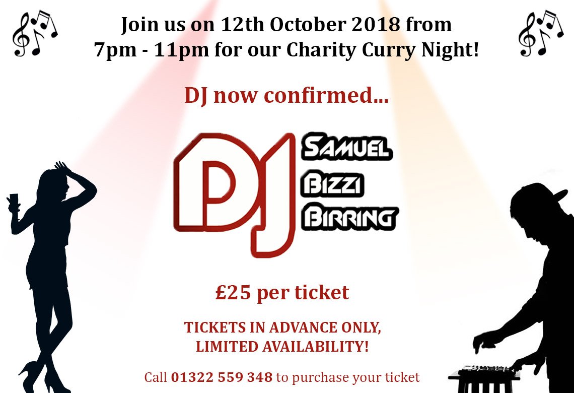 amarhallkent's tweet photo. An exciting announcement - the DJ for the Charity Curry Night has now been revealed! Come and dance the night away to DJ Samuel Bizzi Birring🎶 @djbizzi_b https://t.co/aqvlZsFVf4