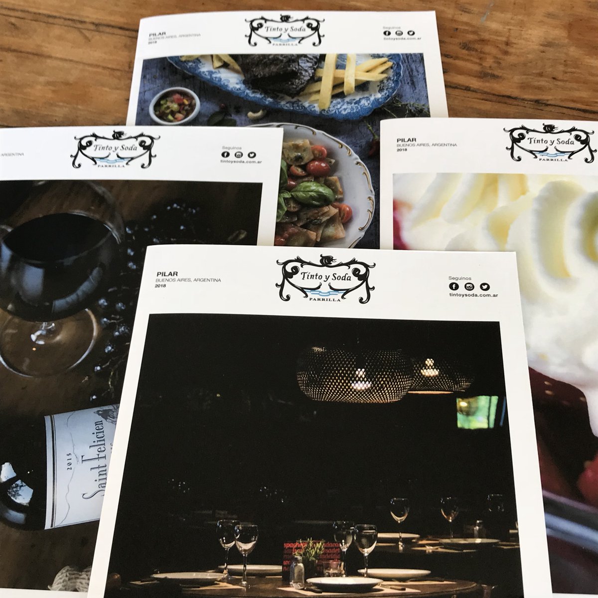 TintoySodaSA's tweet photo. NOVEDADES ! 🦋 Arrancamos una nueva semana, de un nuevo mes con nuevas cartas!! 😁 #felizlunes #felizsemana #bienvenidoseptiembre #menusintacc #glutenfree #menulibredegluten #aptoceliacos #bodega #losmejoresvinos #postres #parrilla #carneargentina https://t.co/5kZnvaTnoA