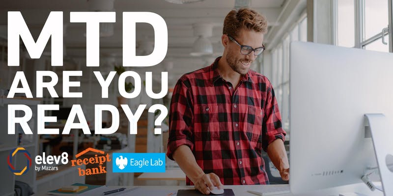 elev8byMazars's tweet photo. Making Tax Digital (MTD) is the single most significant change to the UK’s tax regime in recent years. Join us on the 7th September for a free workshop at Barclays Eagle Lab Bournemouth &amp; learn how you can use apps &amp; cloud technology to record VAT. https://t.co/IymUTaw7Gl https://t.co/G2nNE2zjYm