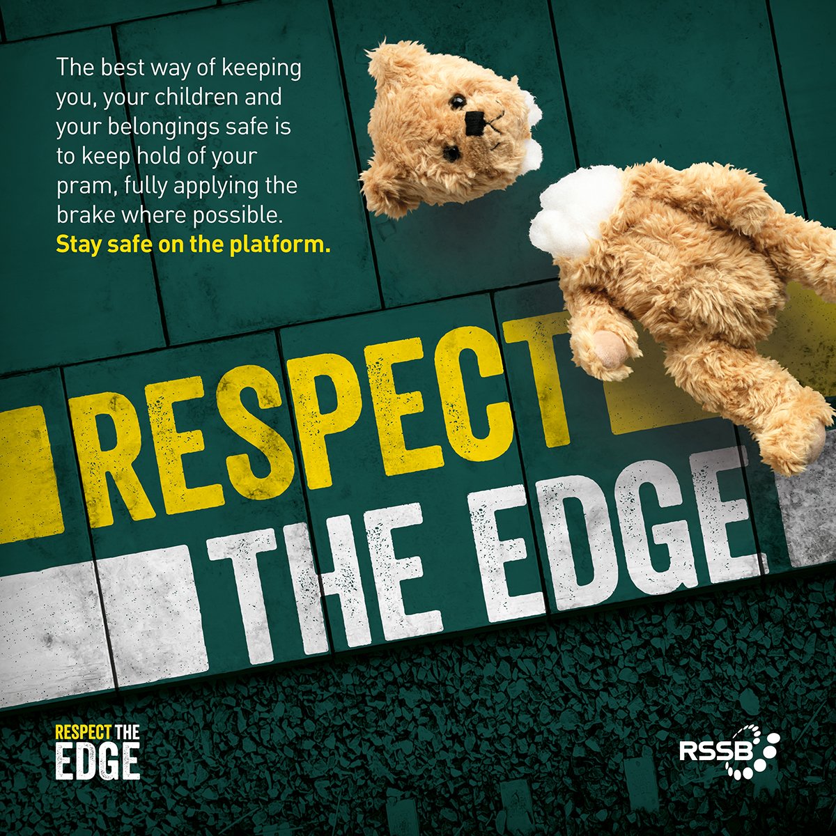 RSSB_rail's tweet photo. If you're travelling home from school on the train, please take care on the edge of the platform! #RailSafety #school #parenting #RespectTheEdge https://t.co/hygBbTARzm