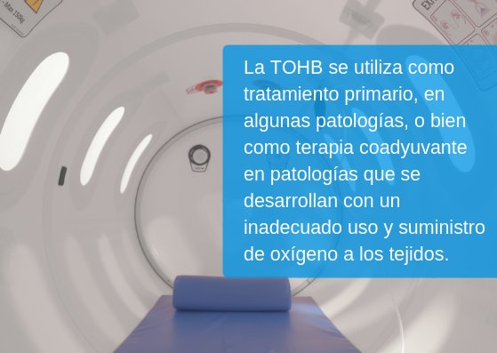 MedicinaHH's tweet photo. La #TOHB se utiliza como tratamiento primario, en algunas patologías, o bien como terapia coadyuvante en patologías que se desarrollan con un inadecuado uso y suministro de oxígeno a los tejidos.

Para más información sobre la Medicina Hiperbárica en; https://t.co/lMfllwAK5e https://t.co/dbzeUPPdnZ