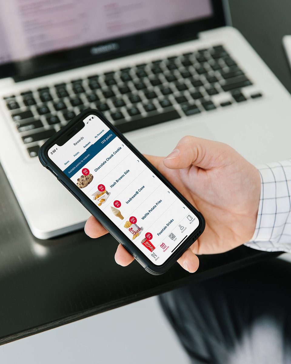 cfamccord's tweet photo. Redeeming rewards just got easier with the all-new Chick-fil-A One Membership program📱💻. https://t.co/YuKJbhEkty