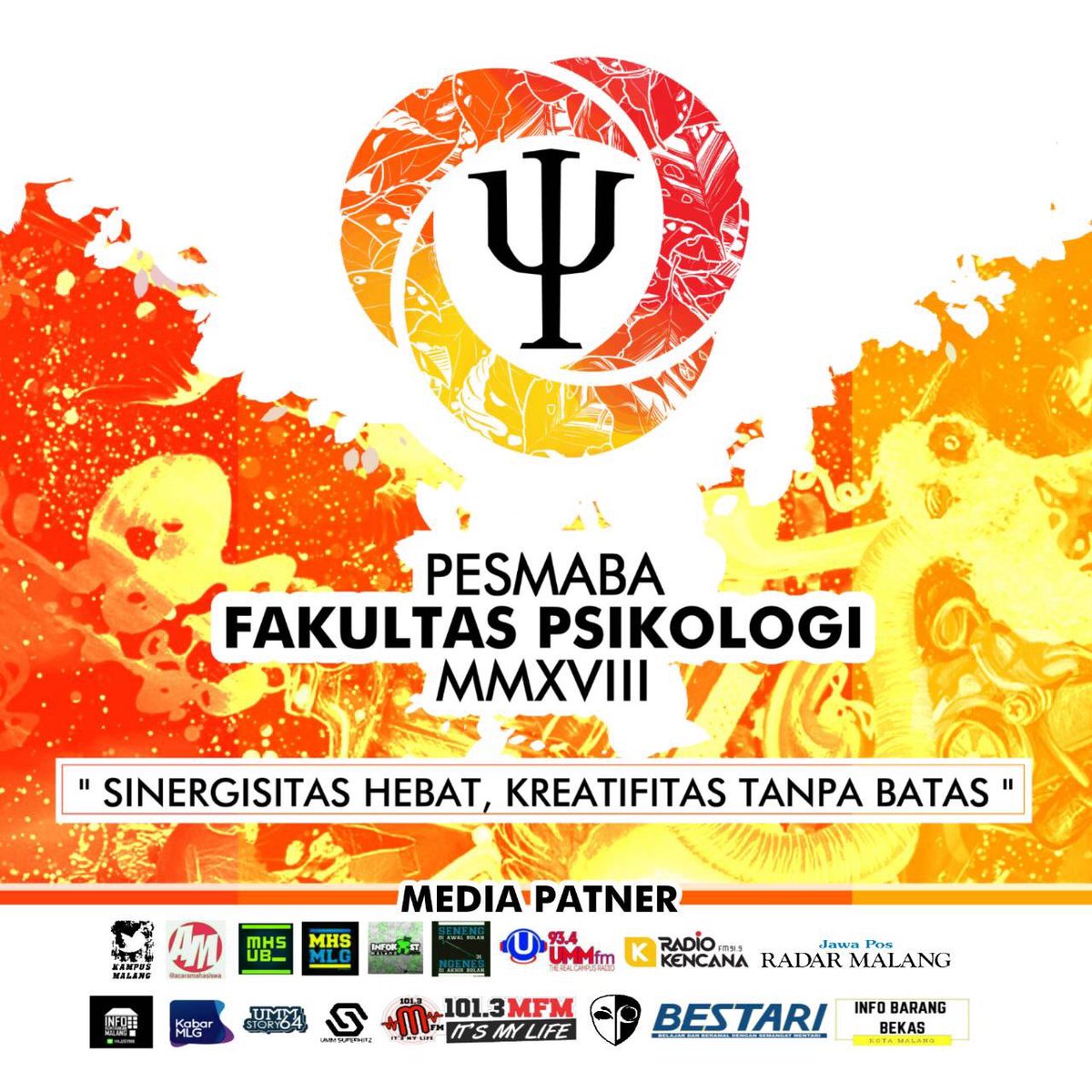 selamat datang calon mahasiswa baru fapsi umm👋👋👋 
save the date!!!!😉👌
#pesmabafapsi2k18 #fapsiumm #SinergisitasHebat #KreativitasTanpaBatas
<a href="/Lifaautami/">Lintang Fajar</a>