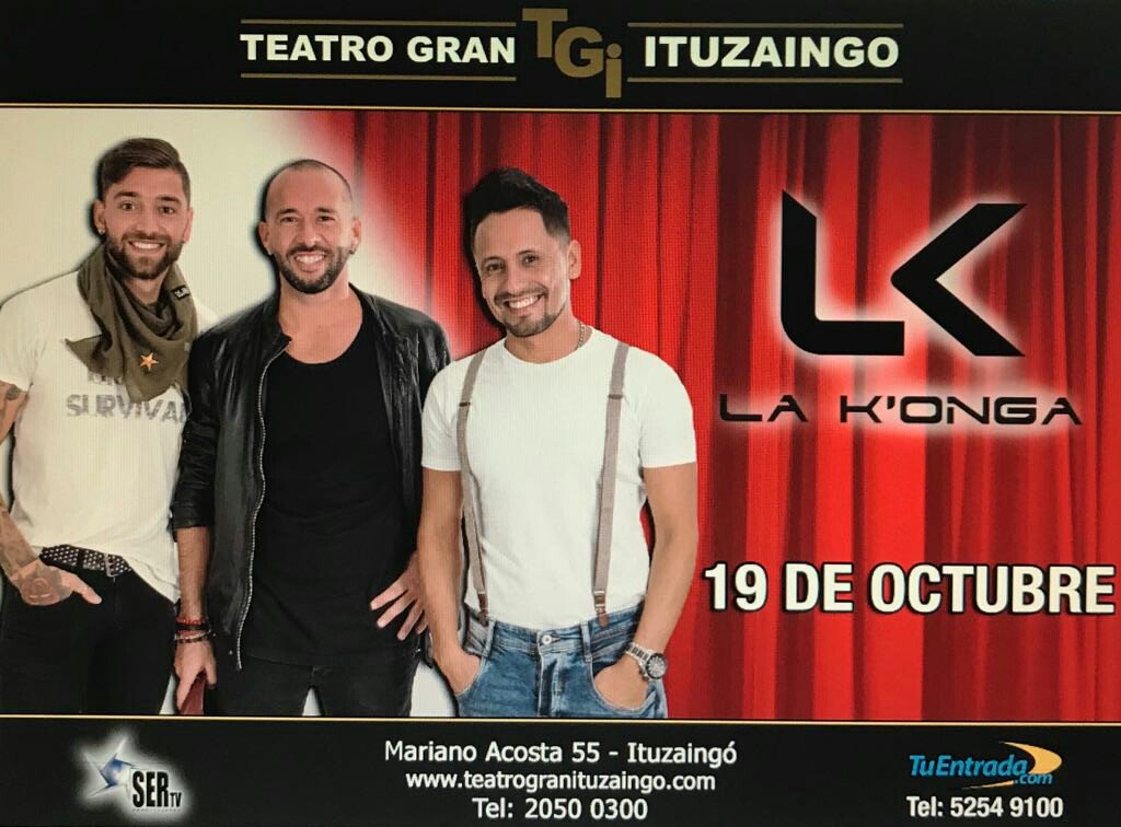 Volvemos al Gran Ituzaingo!!! 🙌🎉💃

 Ya están a la venta las entradas a través de la página o telefónicamente. 
👉 tuentrada.com 👈 
👉 52549100 👈

NO TE QUEDES AFUERA!  ☝️

<a href="/NelsonAguirreOK/">ηęLšση   و كونجا</a> <a href="/DiegoGranade/">Diego Granadé</a> <a href="/PabloTamagnini/">Pablo Tamagnini</a>